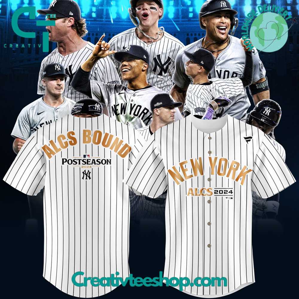 New York Yankees Alcs 2024 Bound Baseball Jersey