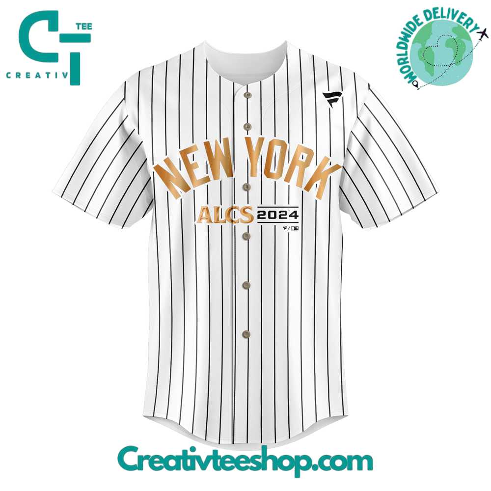 New York Yankees Alcs 2024 Bound Baseball Jersey - Image 2