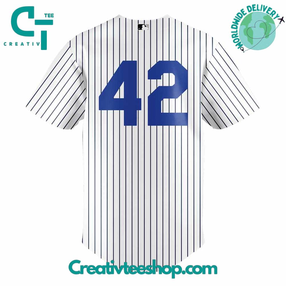 New York Yankees Jackie Robinson Day 2025 Special Baseball Jersey - Image 3