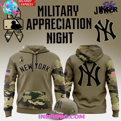 New York Yankees Military Appreciation Night 2025 Shirt Collection - Image 5
