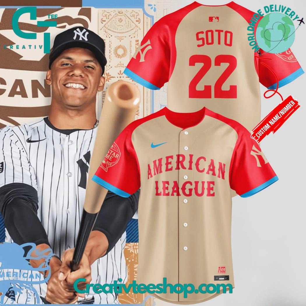 New York Yankees New 2024 All-Star Game Baseball Jersey