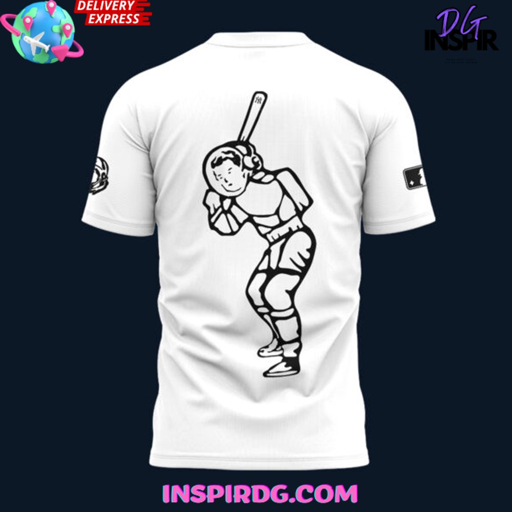 New York Yankees X Bbc Special White T-Shirt - Image 3