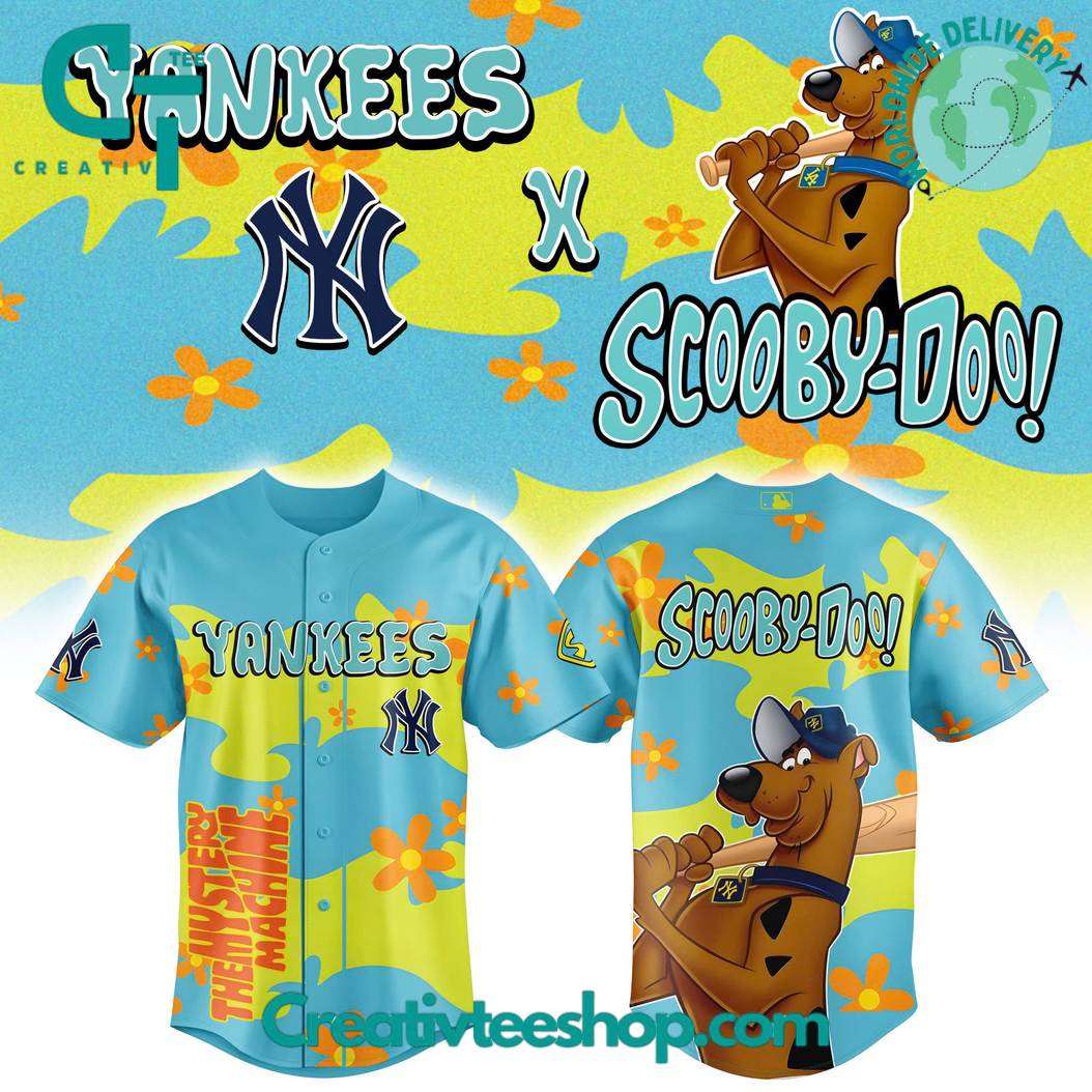 New York Yankees X Scooby-Doo Special New 2025 Baseball Jersey