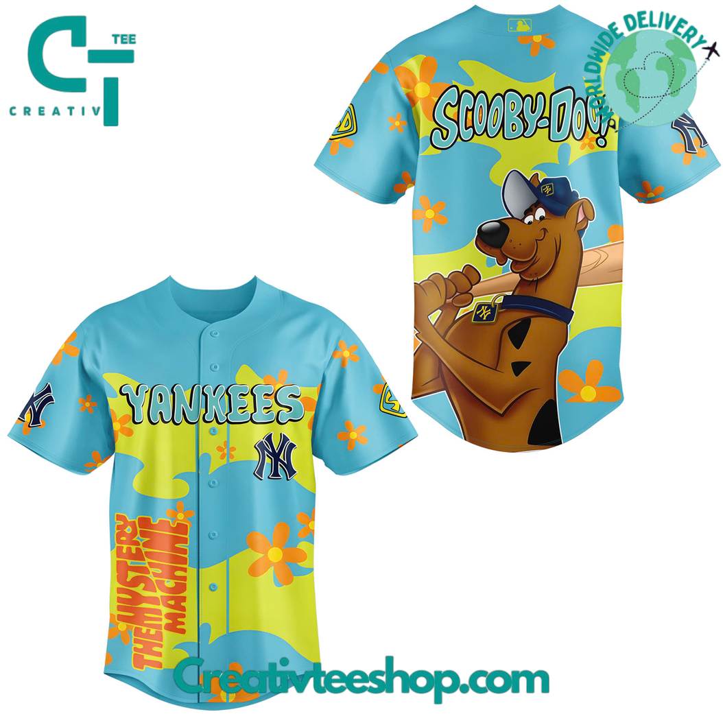 New York Yankees X Scooby-Doo Special New 2025 Baseball Jersey - Image 2