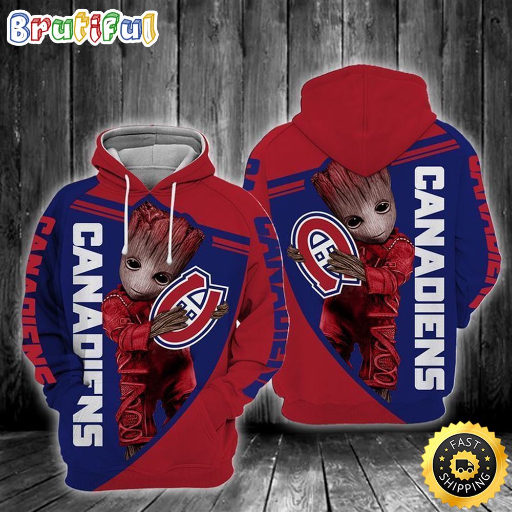 Nhl – Montreal Canadiens 3D Hoodie Style
