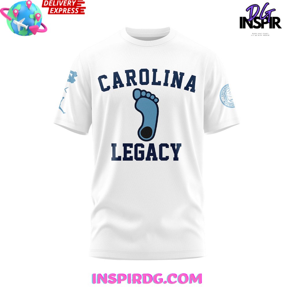 North Carolina Tar Heels Legacy Born Bred Dead T-Shirt - Image 2