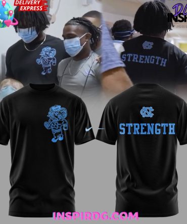 North Carolina Tar Heels Strength 2024 T-Shirt