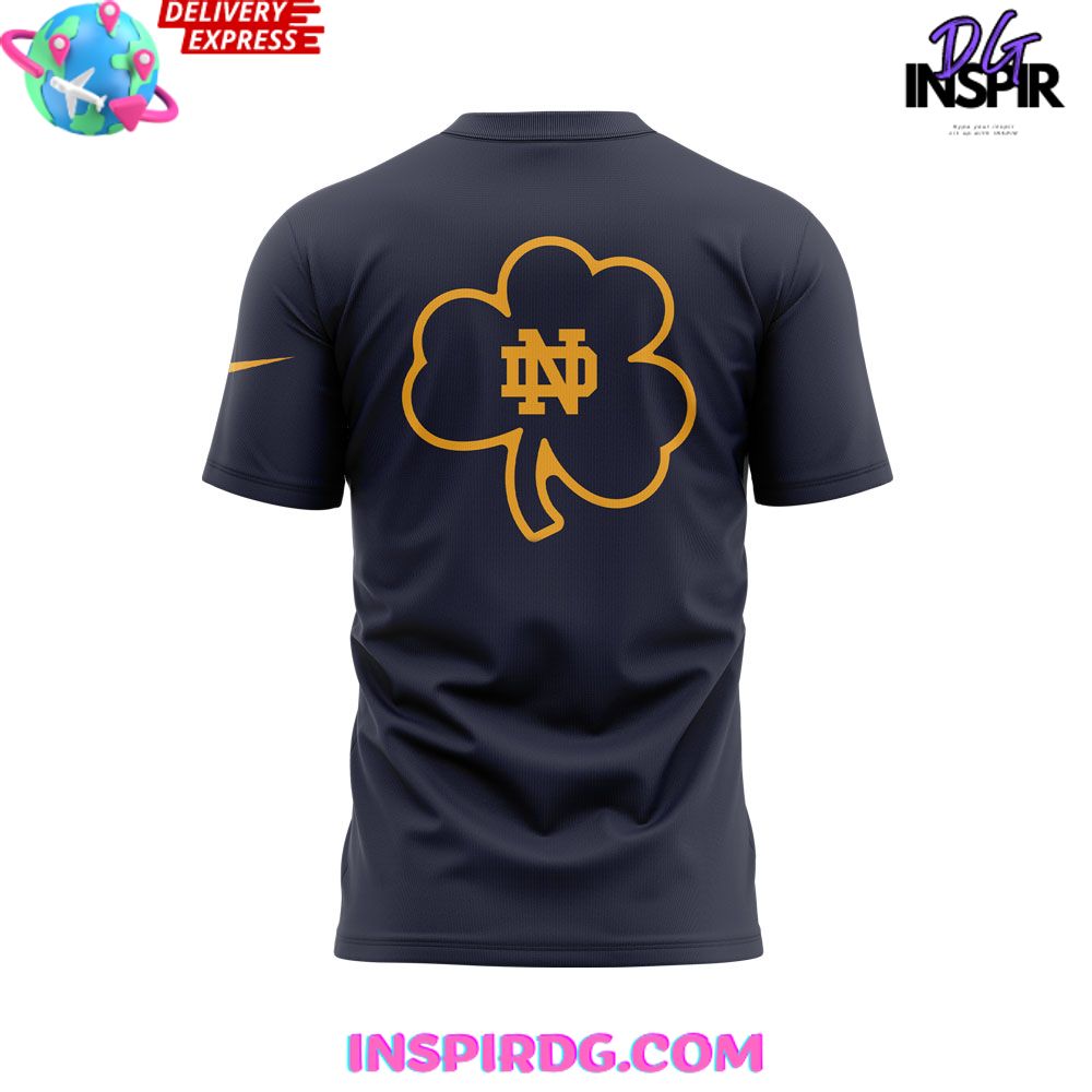 Notre Dame Coach Marcus Freeman Clover T-Shirt - Image 3