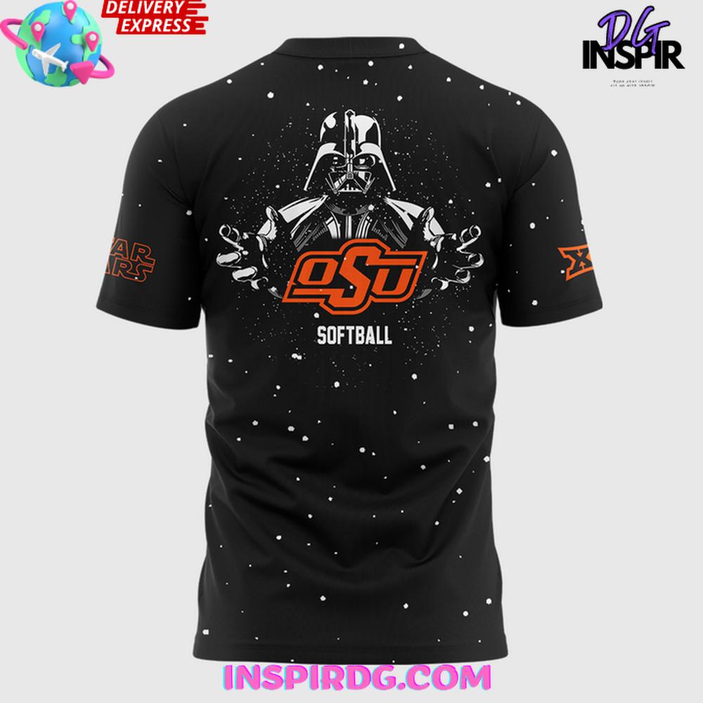 Osu Cowgirl Softball X Star Wars 2025 T-Shirt - Image 3