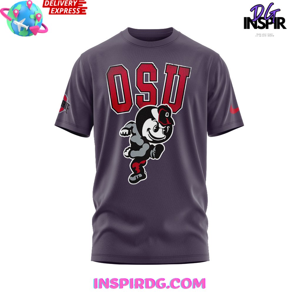Ohio State Football Hoops 2024 T-Shirt - Image 2