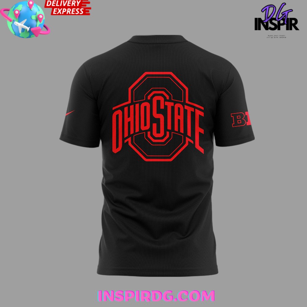 Ohio State Football Jesus Won 2024 Black T-Shirt - Image 3