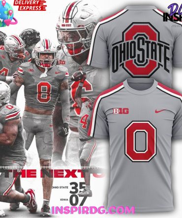 Ohio State Football The Next Game 2024 Gray T-Shirt