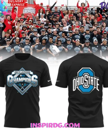 Ohio State Men’S Lacrosse Big Ten Champions T-Shirt