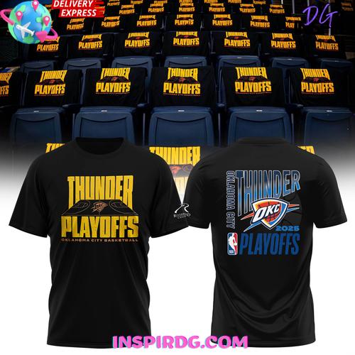 Oklahoma City Thunder 2025 Nba Playoffs Edition Shirt Collection