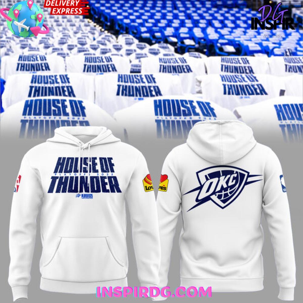 Oklahoma City Thunder House Of Thunder 2025 Shirt Collection - Image 5