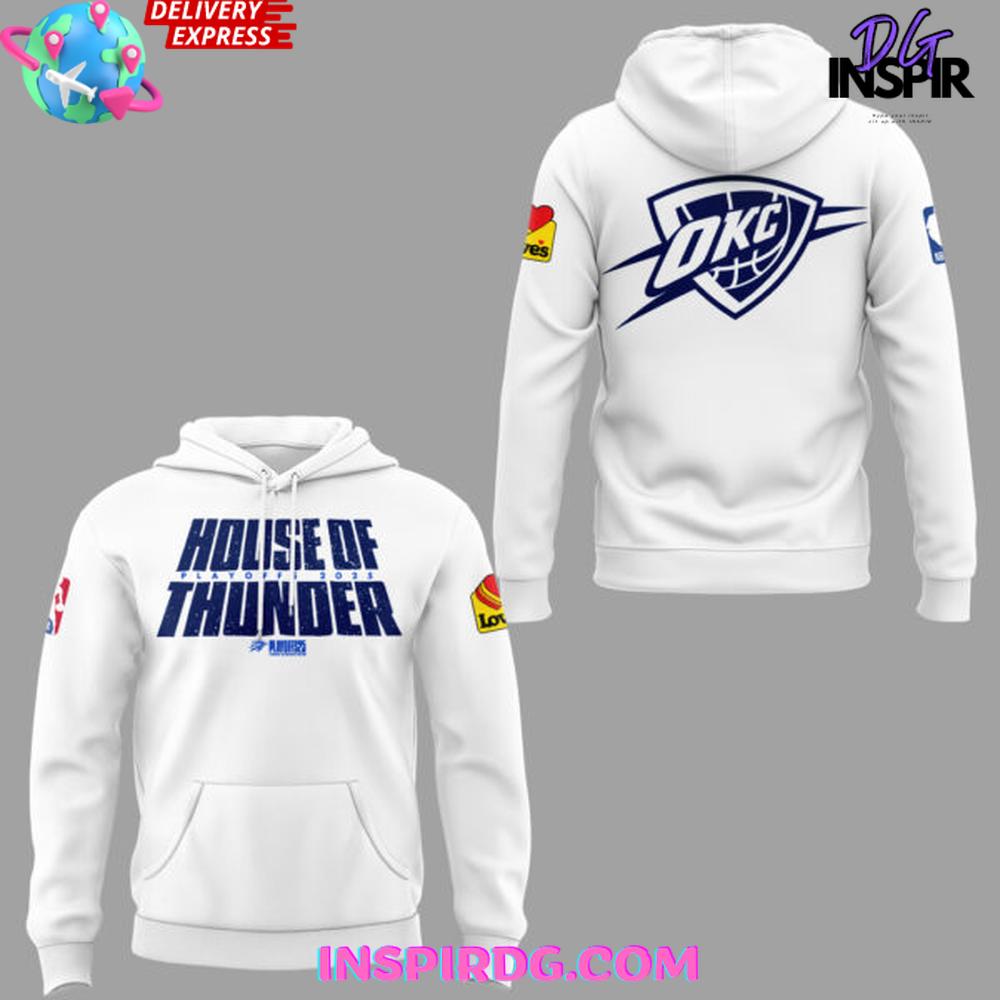 Oklahoma City Thunder House Of Thunder 2025 Shirt Collection - Image 6
