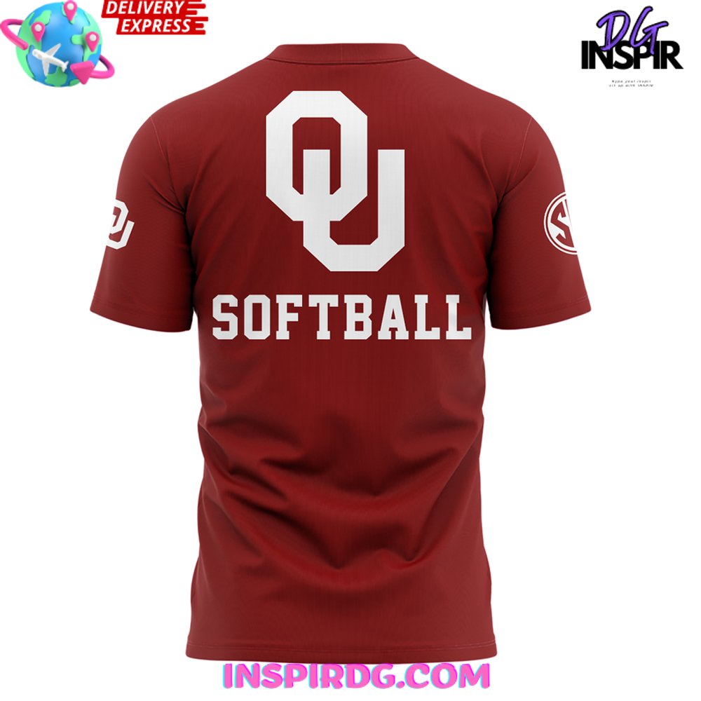Oklahoma Football Battle Series 2024 Red T-Shirt - Image 3