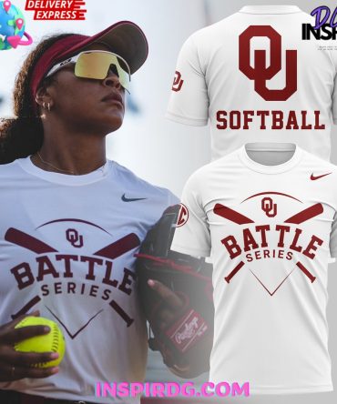 Oklahoma Football Battle Series 2024 White T-Shirt