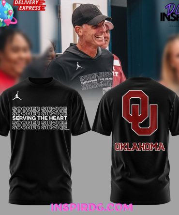 Oklahoma Sooners Serving The Heart 2024 T-Shirt