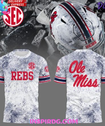 Ole Miss New Helmet 2025 Limited Edition T-Shirt