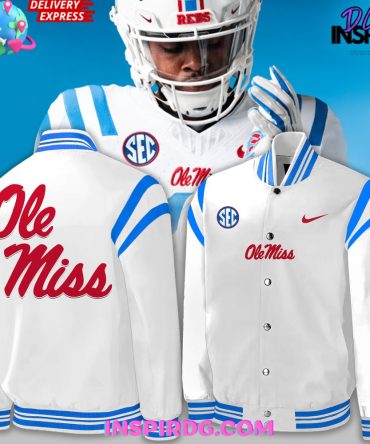 Ole Miss Rebels Football 2024 Baseball Jacket