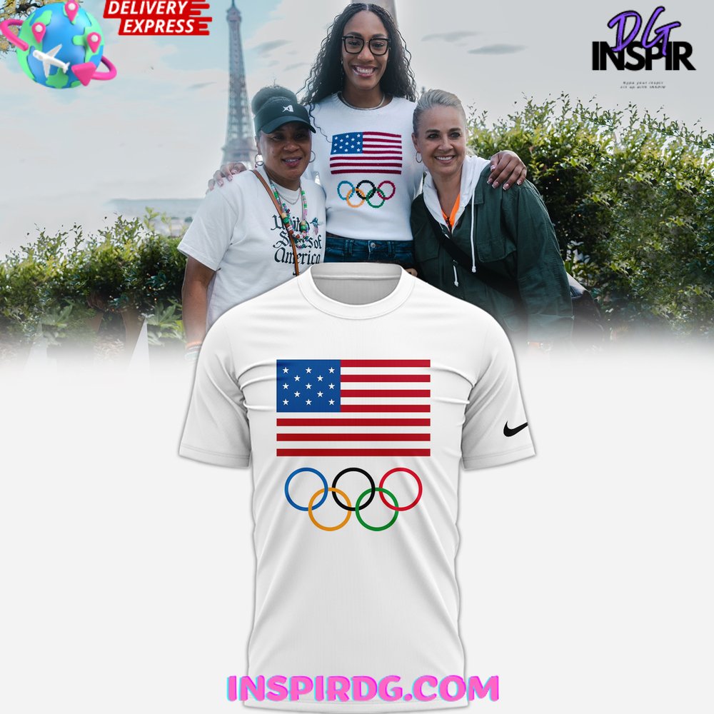 Olympic Paris 2024 Usa Fanswear T-Shirt