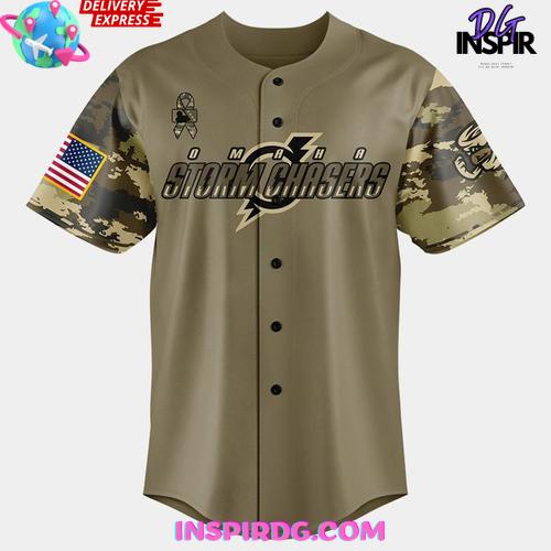 Omaha Storm Chasers Military Appreciation Night 2025 Shirt Collection - Image 2