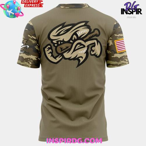 Omaha Storm Chasers Military Appreciation Night 2025 Shirt Collection - Image 6