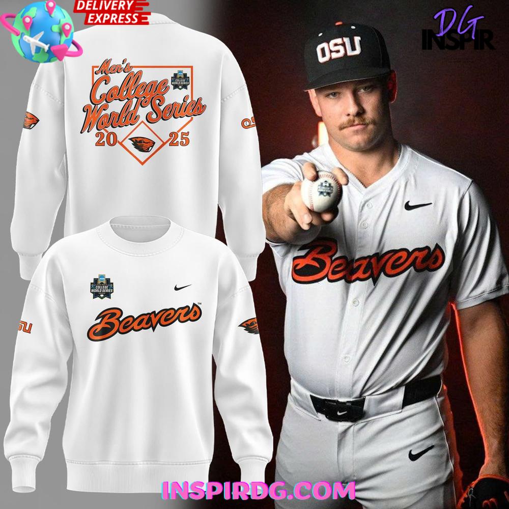 Oregon State Beavers Men'S College World Series 2025 Shirt Collection - Image 3