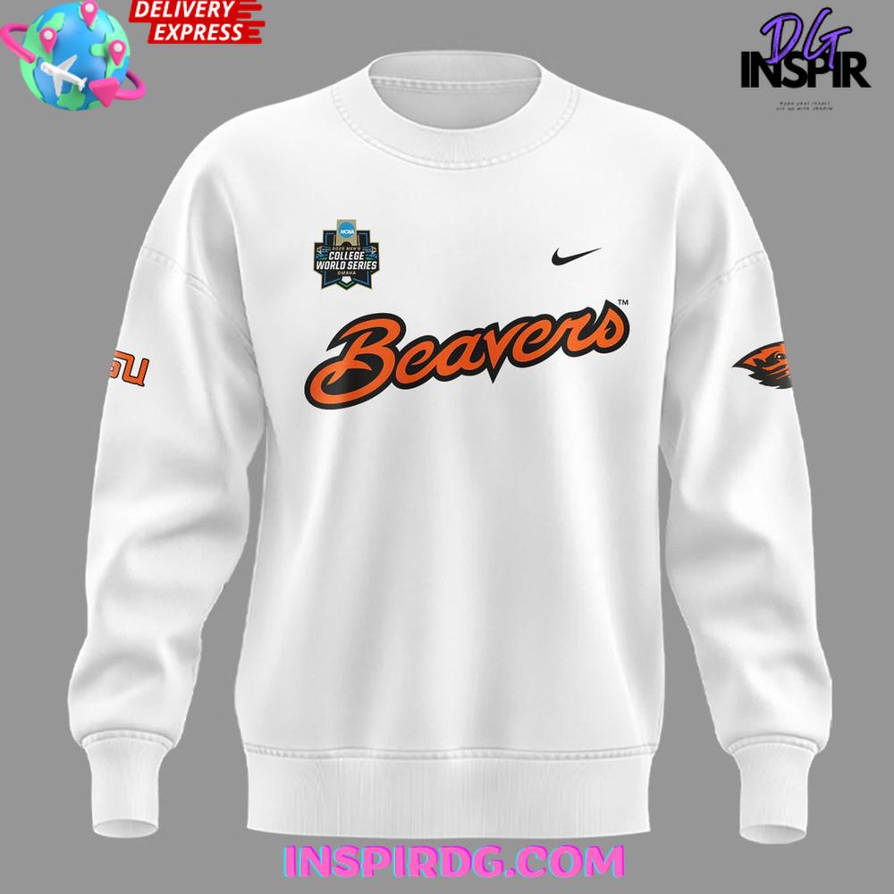 Oregon State Beavers Men'S College World Series 2025 Shirt Collection - Image 4