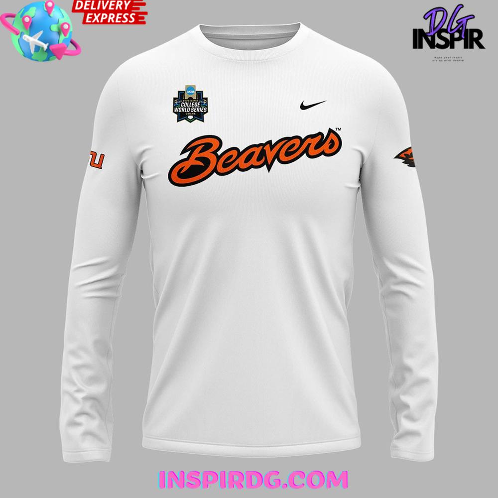 Oregon State Beavers Men'S College World Series 2025 Shirt Collection - Image 7