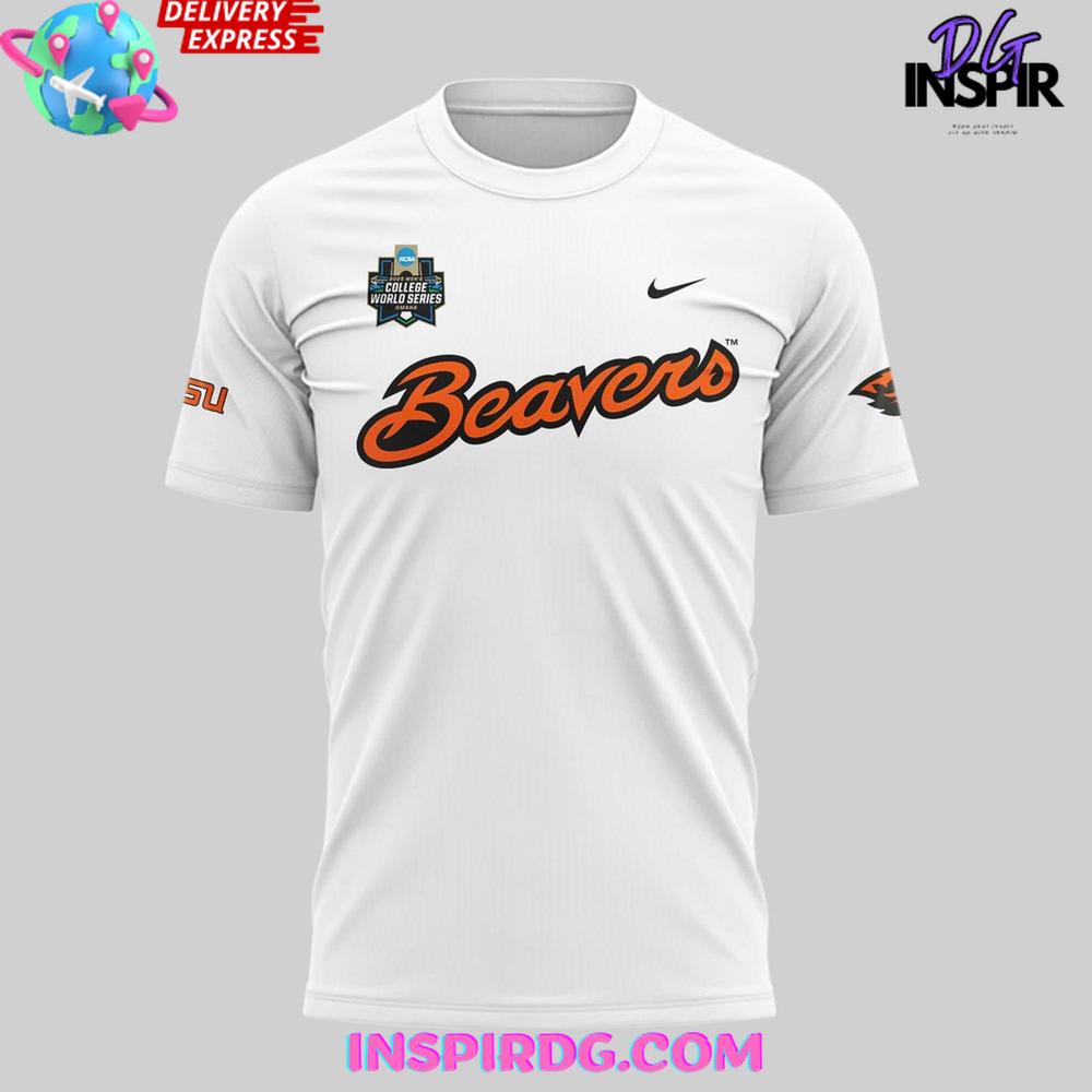 Oregon State Beavers Men'S College World Series 2025 Shirt Collection - Image 10