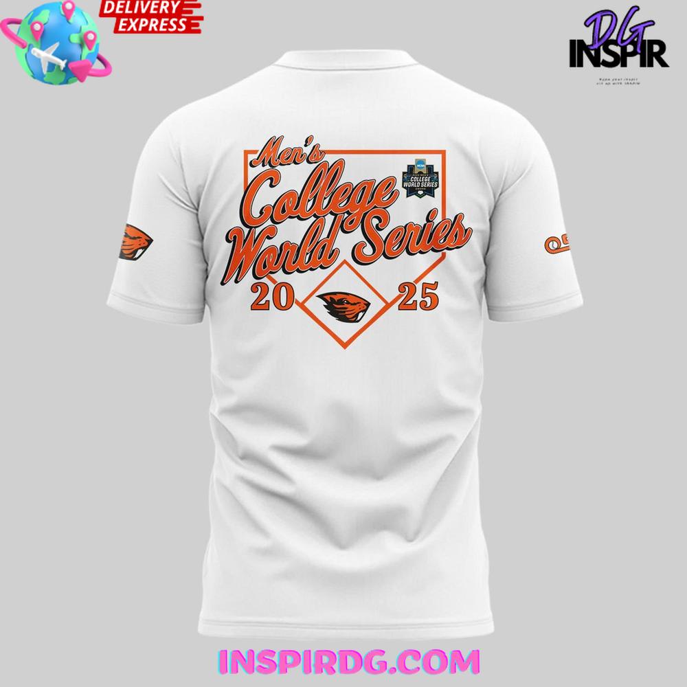 Oregon State Beavers Men'S College World Series 2025 Shirt Collection - Image 11