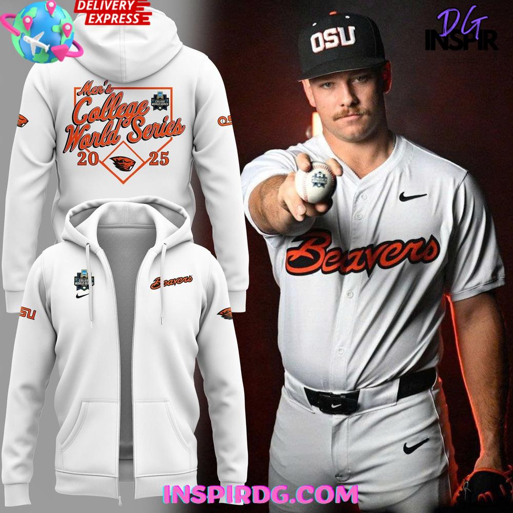 Oregon State Beavers Men'S College World Series 2025 Shirt Collection - Image 15