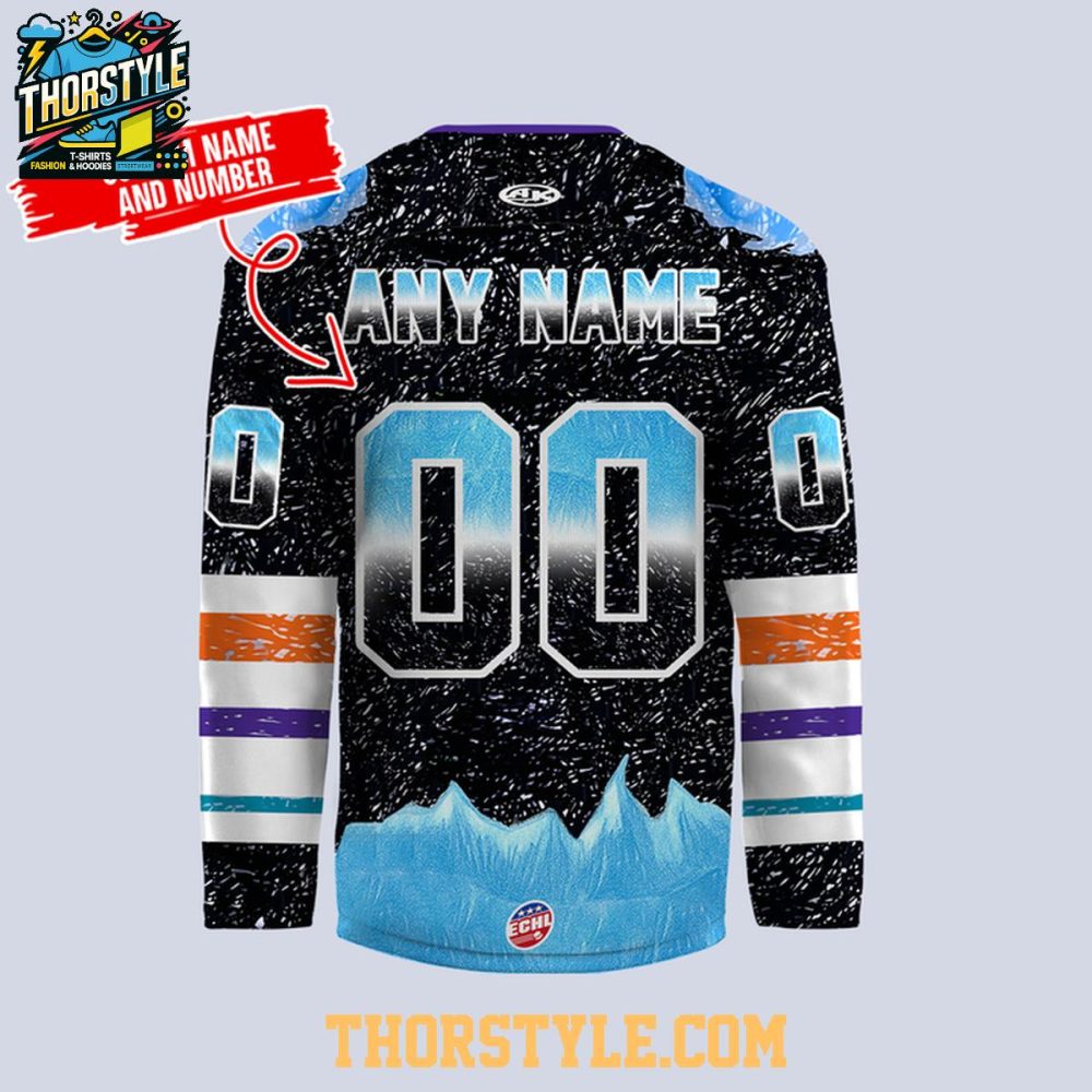 Orlando Solar Bears Art From The Heart Night 2025 Personalized Hockey Jersey - Image 3