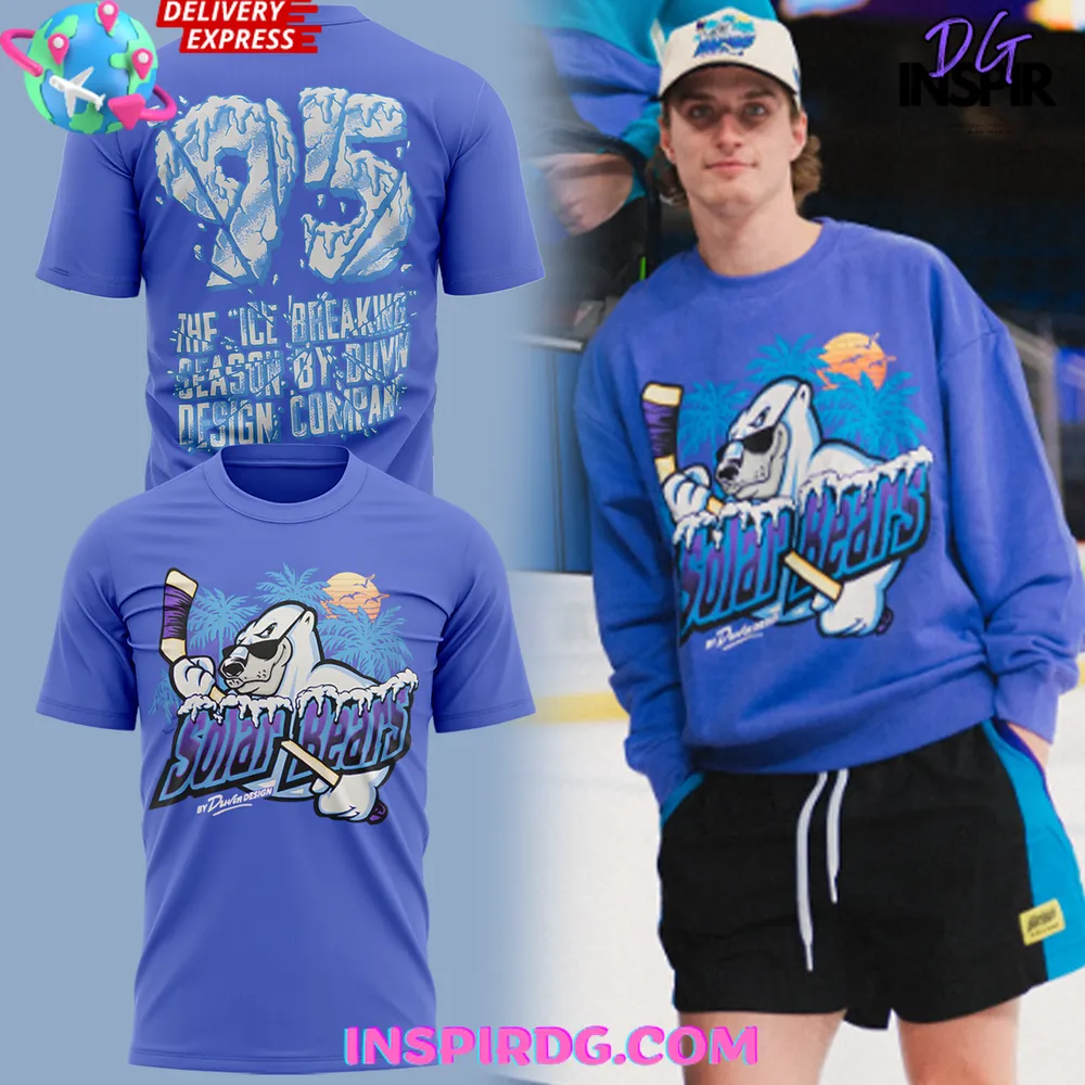 Orlando Solar Bears Back To 95S Special T-Shirt