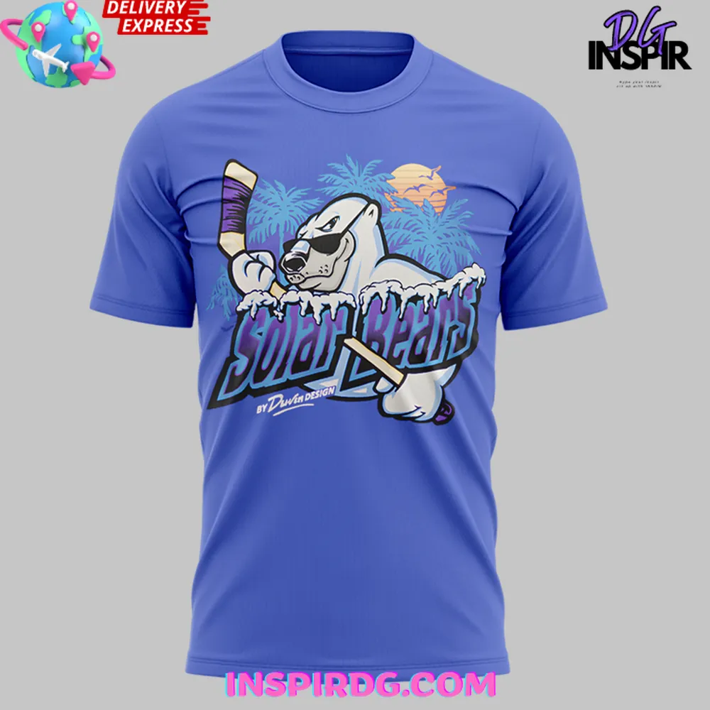 Orlando Solar Bears Back To 95S Special T-Shirt - Image 2