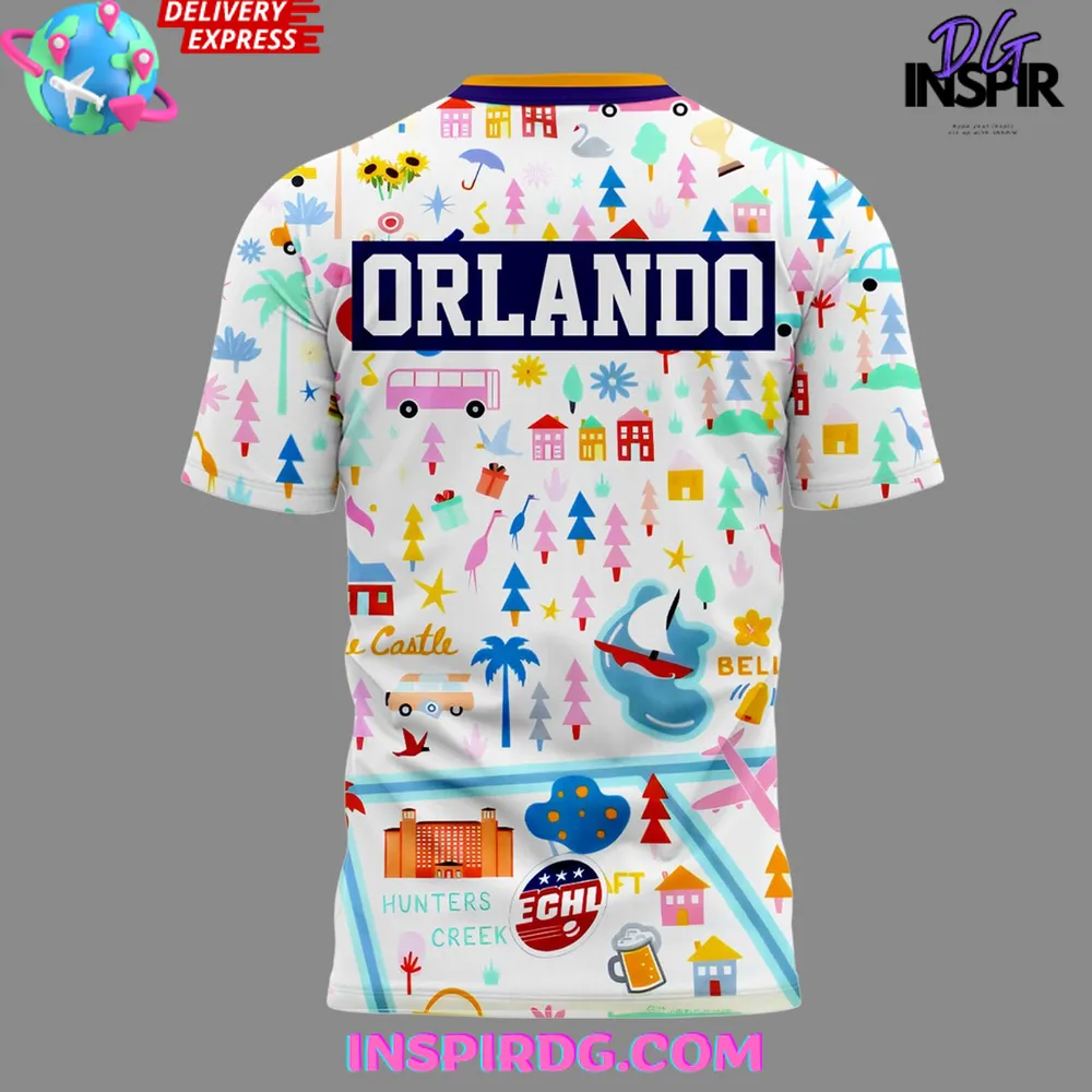 Orlando Solar Bears Happy Early Birthday 2025 T-Shirt - Image 3
