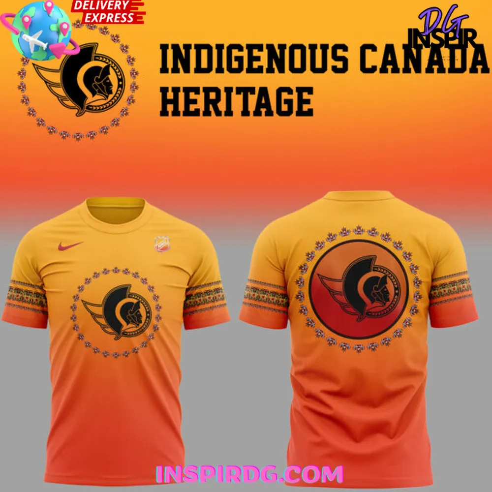 Ottawa Senators X Indigenous Canada Heritage 2025 T-Shirt