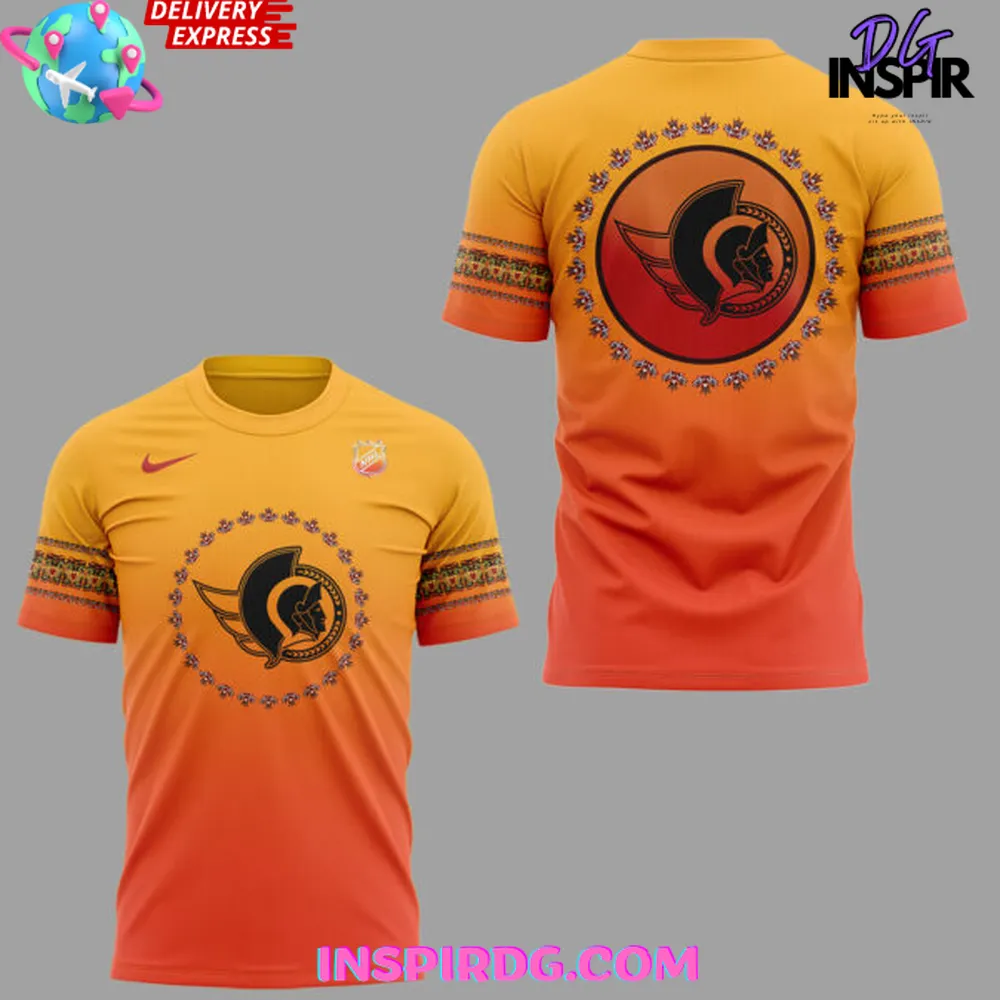 Ottawa Senators X Indigenous Canada Heritage 2025 T-Shirt - Image 2