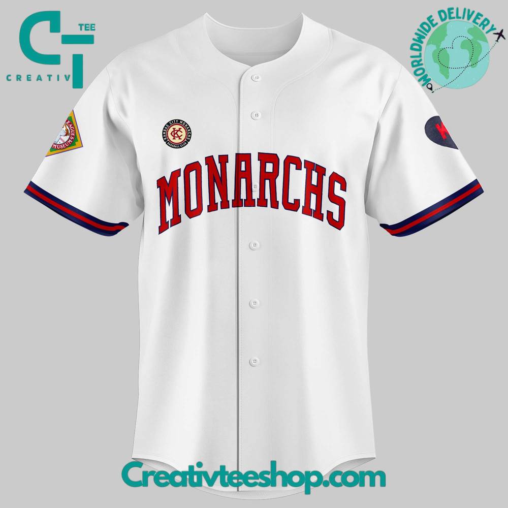 Patrick Mahomes X Kansas City Monarchs 100Th Anniversary Negro Leagues World Series Honoring Custom Jersey - Image 2