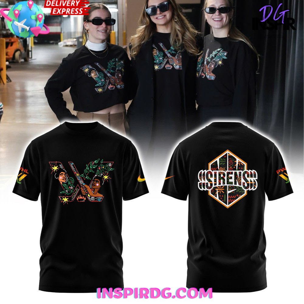 Pwhl New York Sirens Black History Special T-Shirt