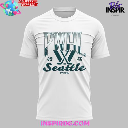 Pwhl Seattle 2025 Inaugural Team T-Shirt - Image 2