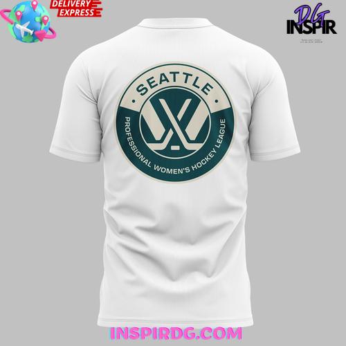 Pwhl Seattle 2025 Inaugural Team T-Shirt - Image 3
