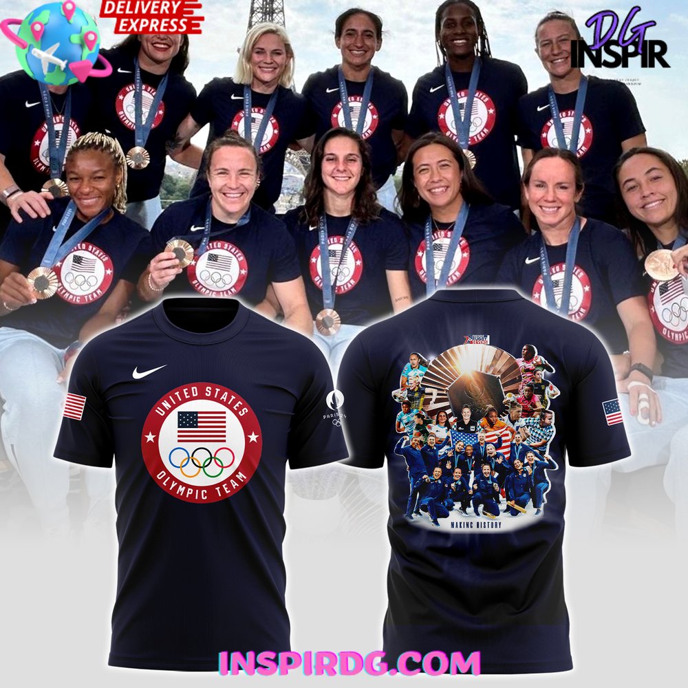 Olympic Paris 2024 Usa Team T-Shirt
