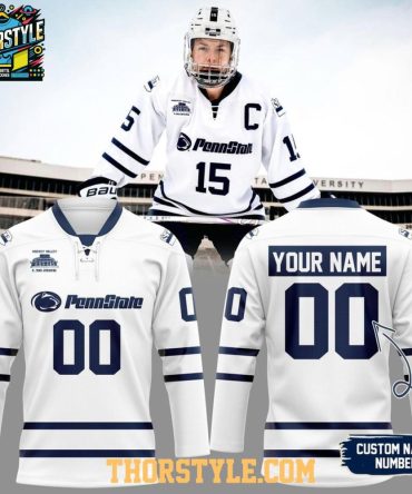 Penn State Nittany Lions Beaver Stadium Game 2026 Hockey Jersey White