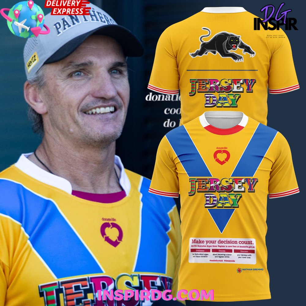 Penrith Panthers Jersey Day T-Shirt