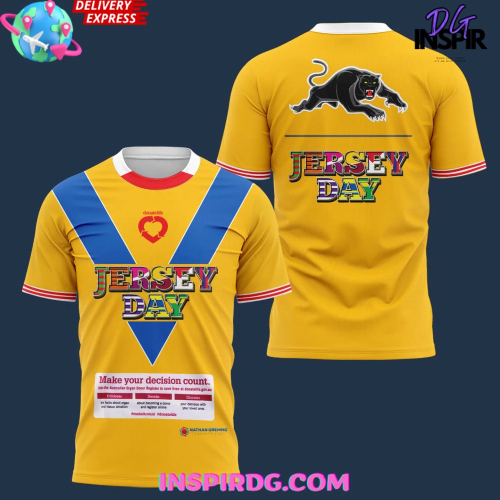 Penrith Panthers Jersey Day T-Shirt - Image 2