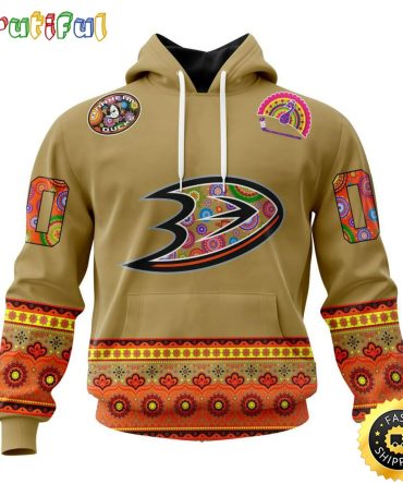 Personalized Nhl Anaheim Ducks Hoodie Jersey Hockey For All Diwali Festival All Over Print 3D Hoodie Unisex Hoodie Tshirt