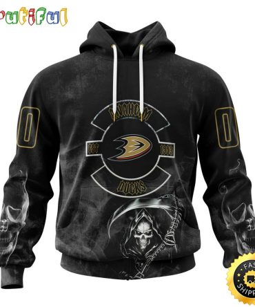 Personalized Nhl Anaheim Ducks Hoodie Specialized Kits For Rock Night All Over Print 3D Hoodie Unisex Hoodie Tshirt